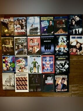 🌿 DVD lot. Assorted DVD & Blu-ray Movie Collection - Colorful Cover Set